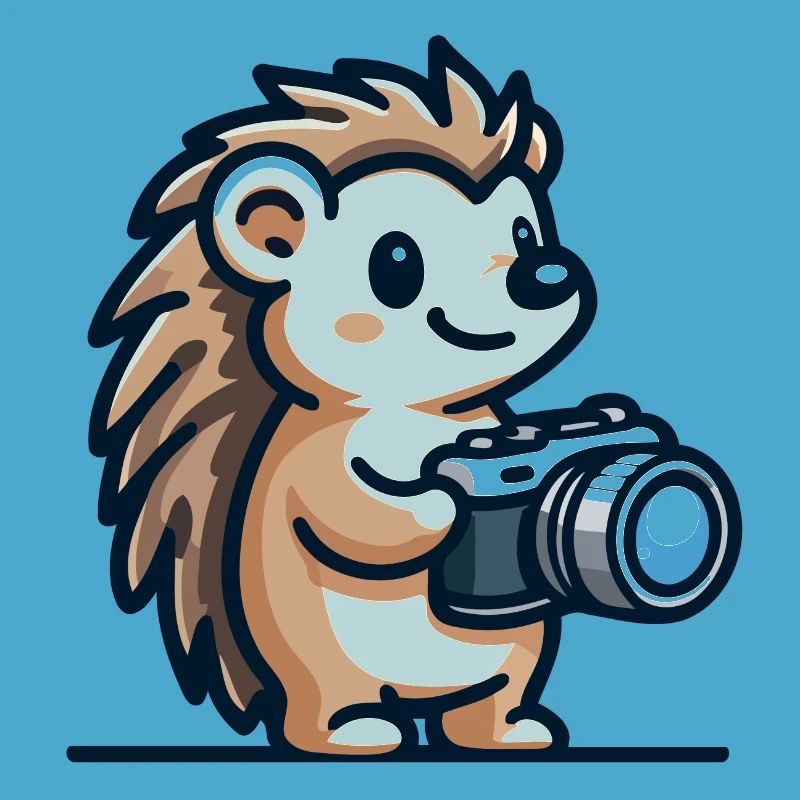 Instantané Hérisson : Le copain Shutterbug