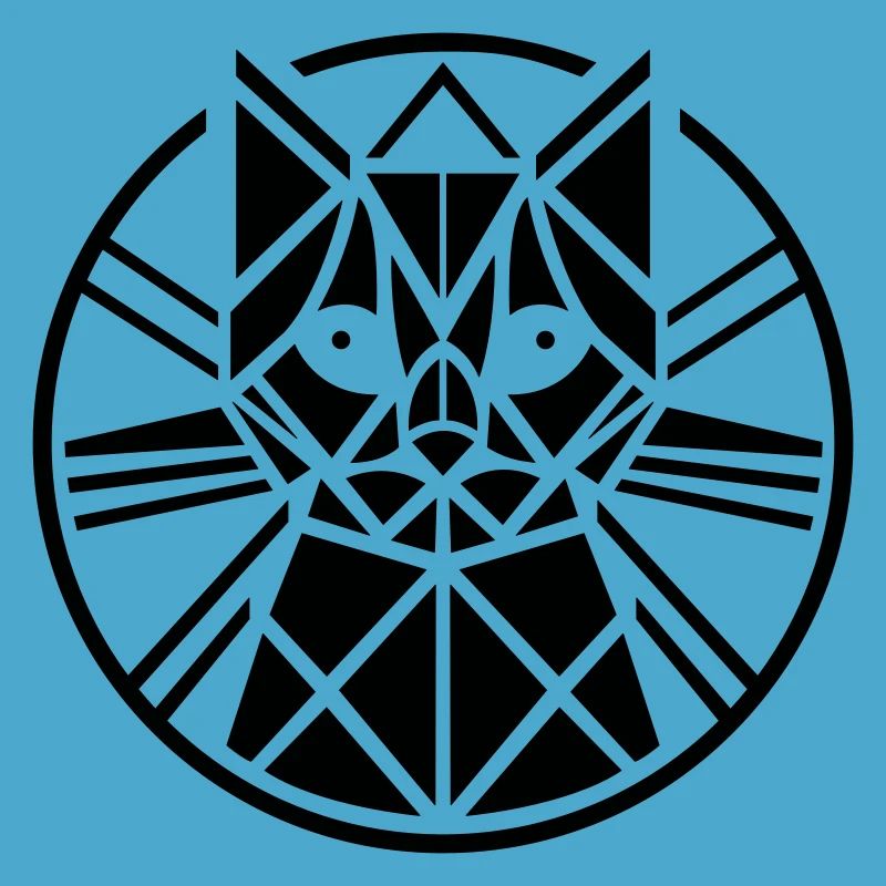 Artéfact de conception créative de chat