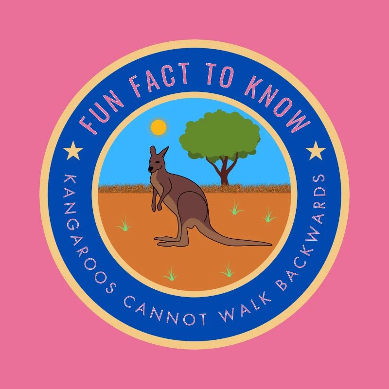Kangaroos cannot walk backwards