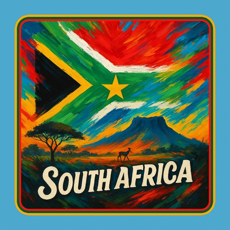 Conception du drapeau de l’Afrique du Sud