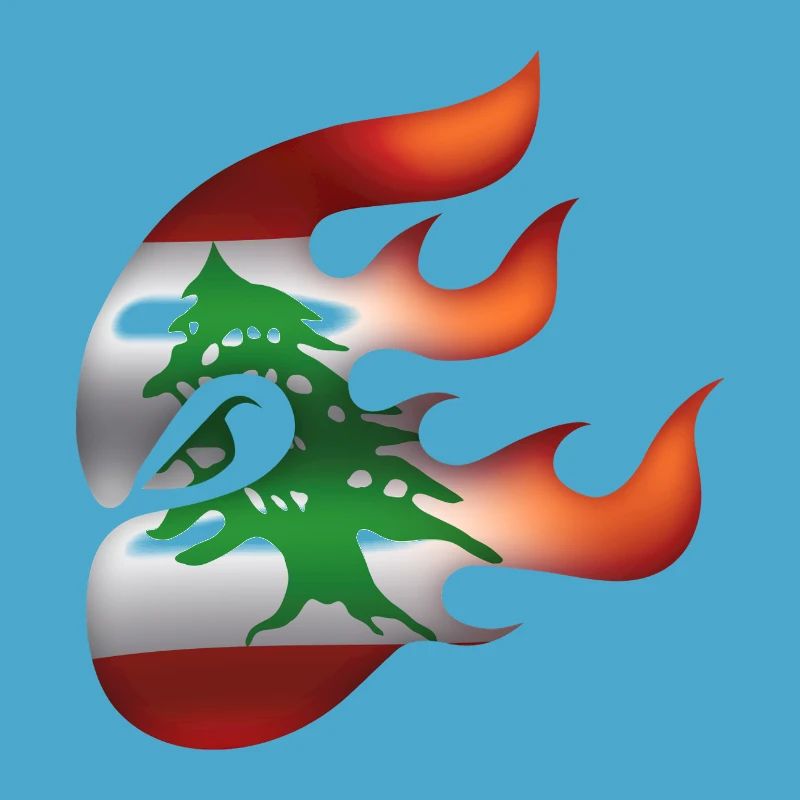 Drapeau du Liban - Liban - Ninja