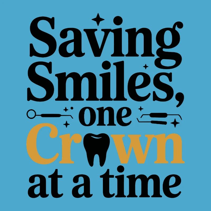 Dental Lab Technician Crown Maker Design 