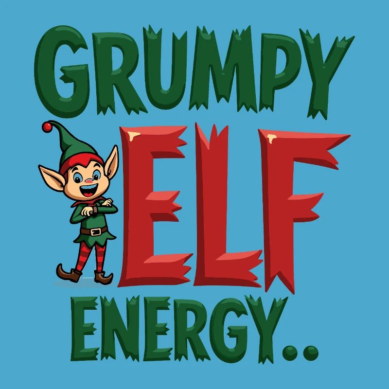 Grumpy Elf Energy Grumpy Imp