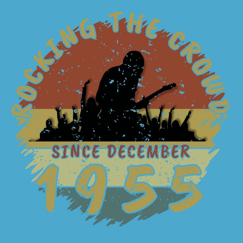 70th Birthday Rocking the crowd GIT 12/1955