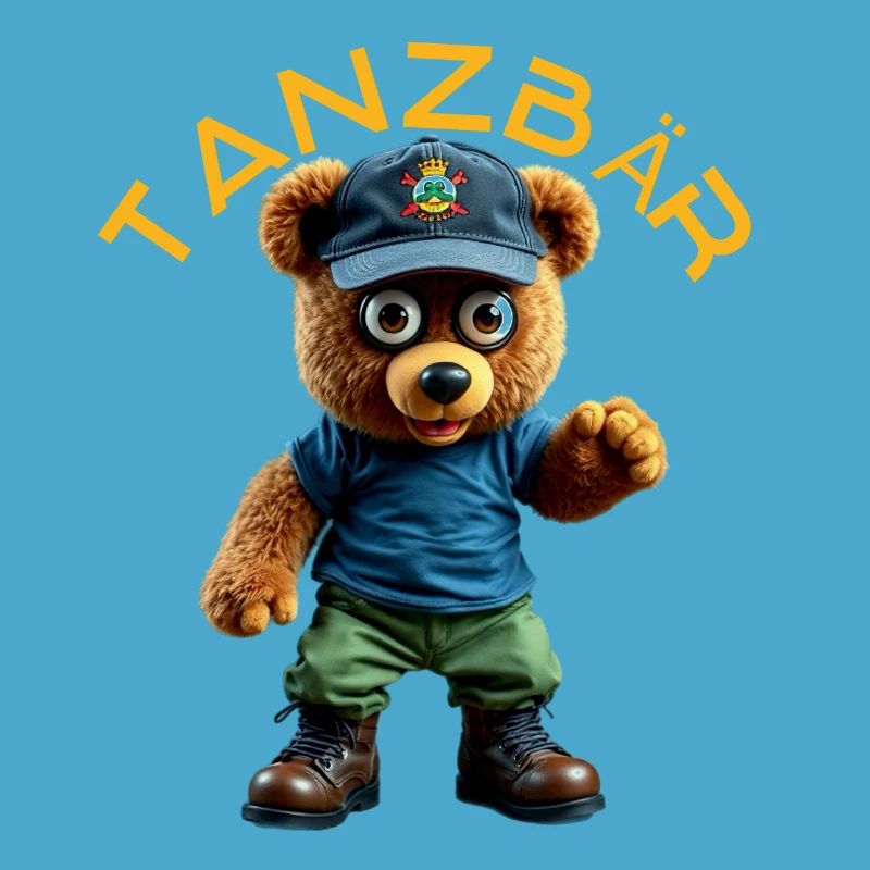 Mascotte de l’ours dansant