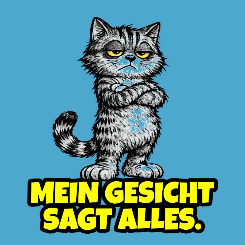 Mon visage en dit long. – Chef Chat (Grumpy)
