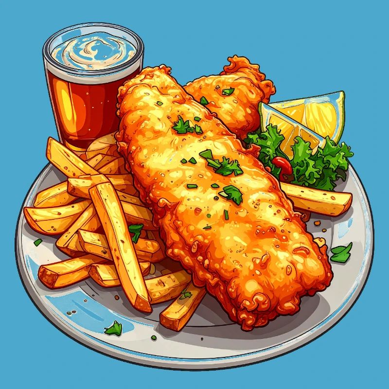 Fish and chips