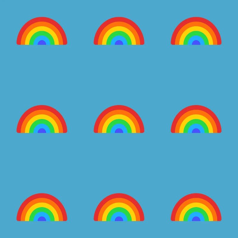 Rainbow Pattern - Happy Pride