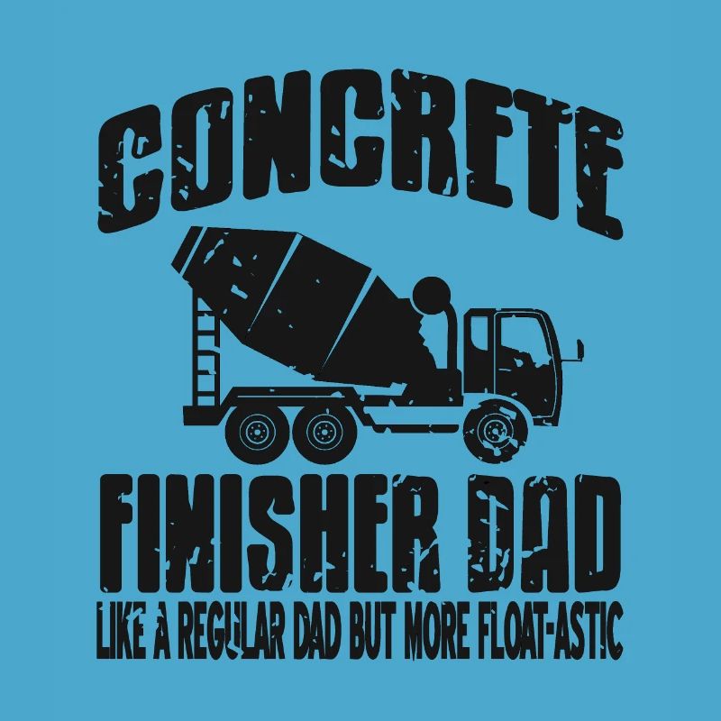 Concrete construction design for construction workers and construction site