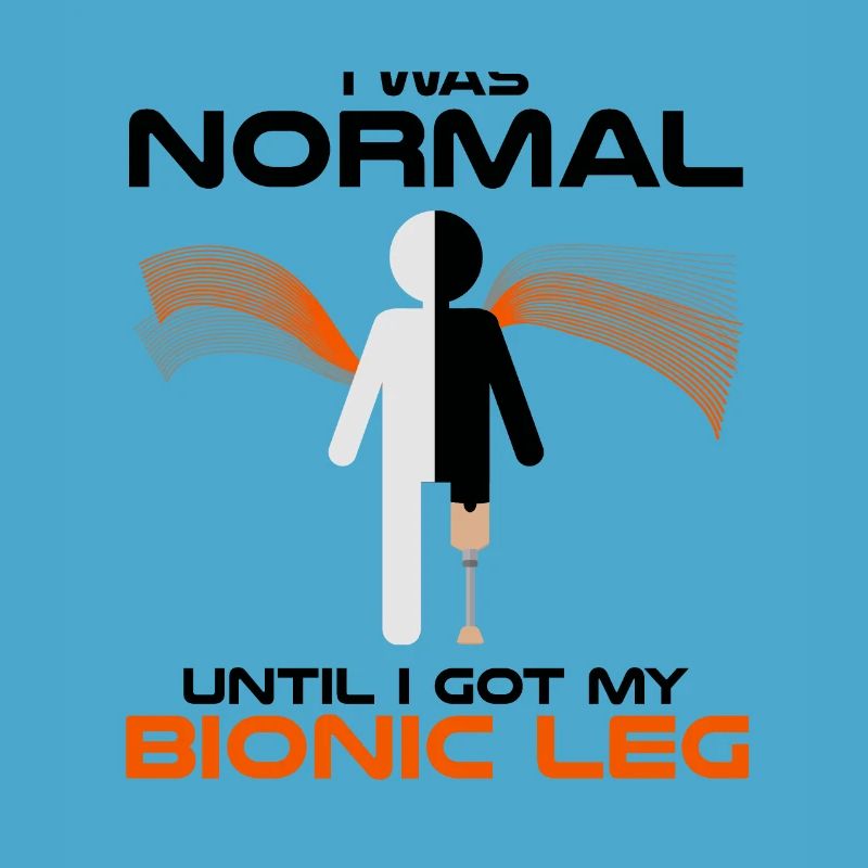 Bionic leg design for leg prostheses