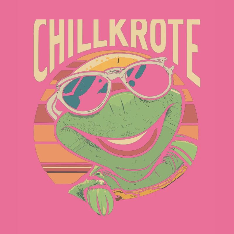 Relaxed turtles Chill toad
