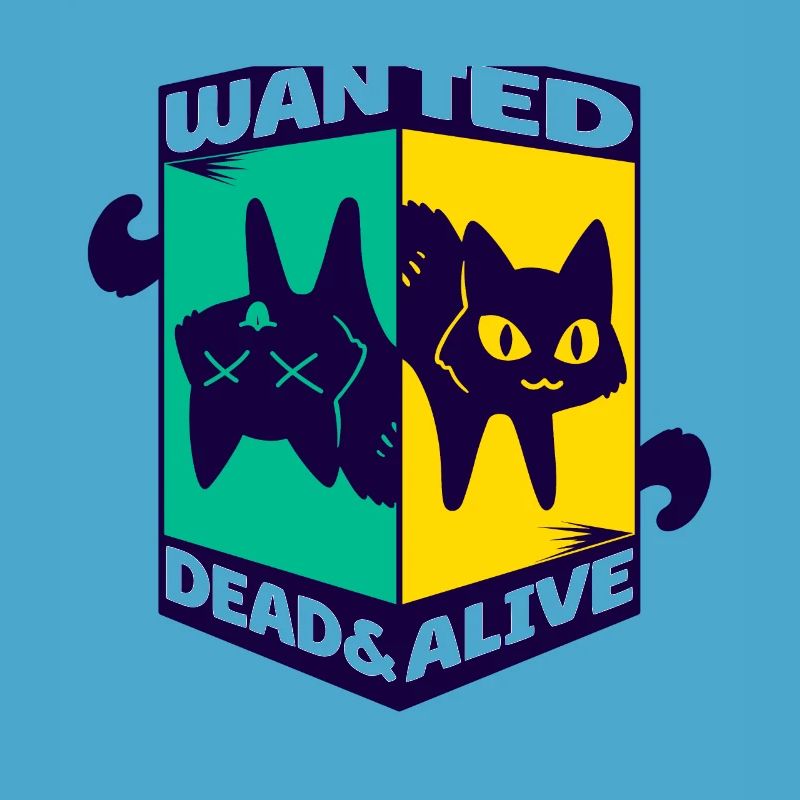 Physics Quantum Nerd Dead Alive Schrödinger's Cat