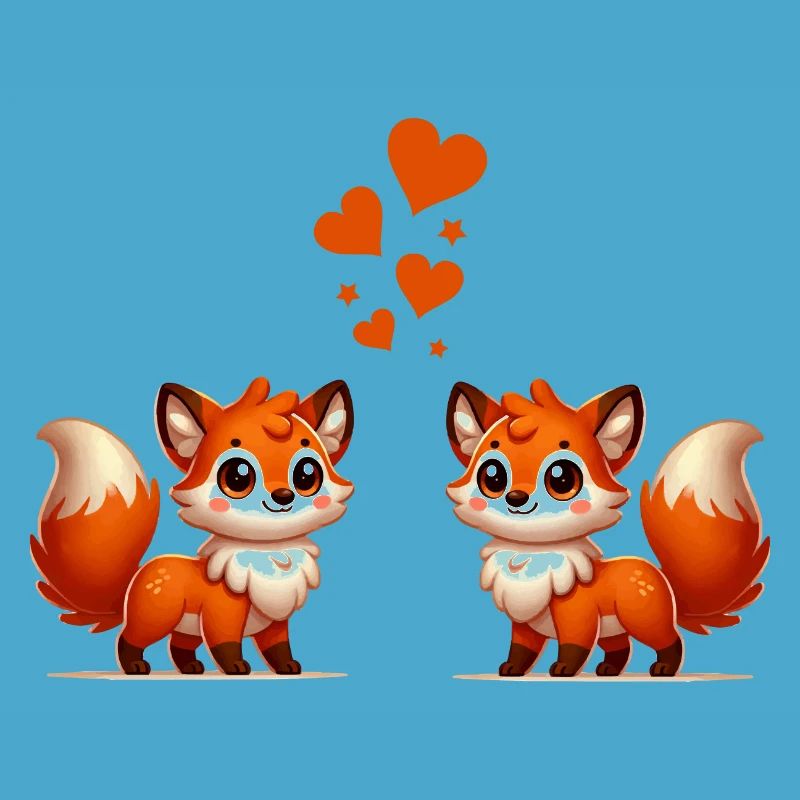 Fox Comic Love