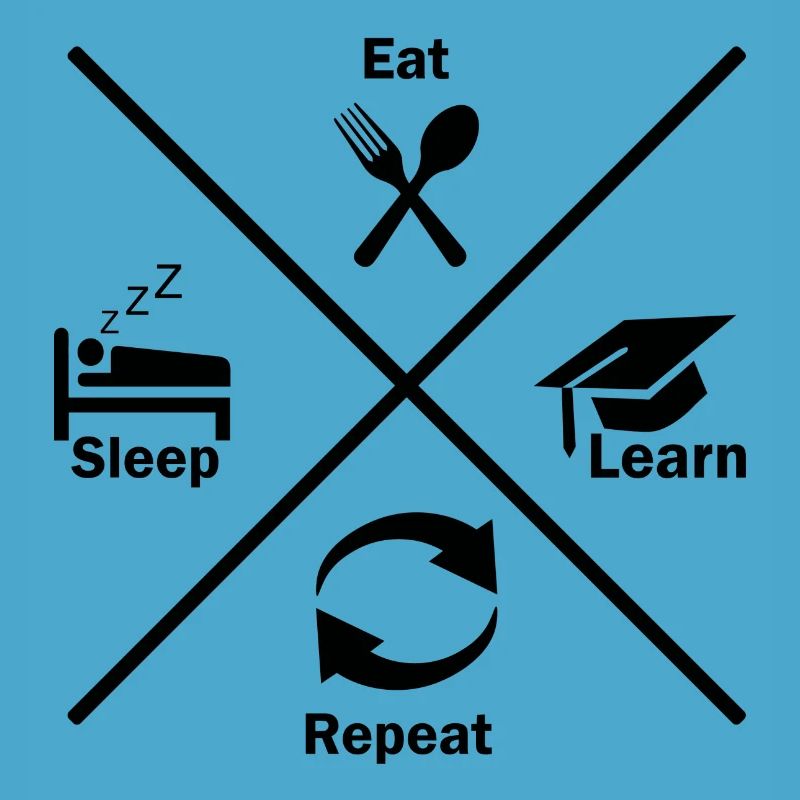 Learn learn sleep cramming gift idea
