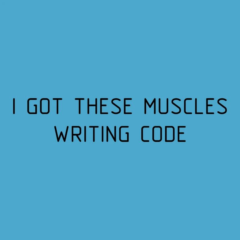 J'ai ces programmeurs de code d'écriture muscles