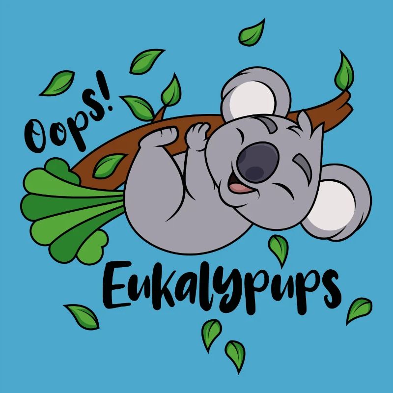 Koala Eukalyptus Oops Eukalypups Pups Tier Ast