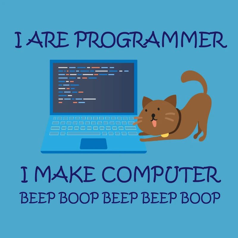 Je suis programmeur je fais Computer Informatiker