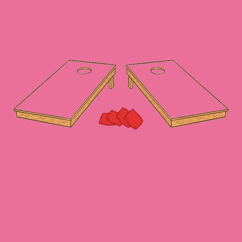 Cornhole Bean Bag Sack hole player summer