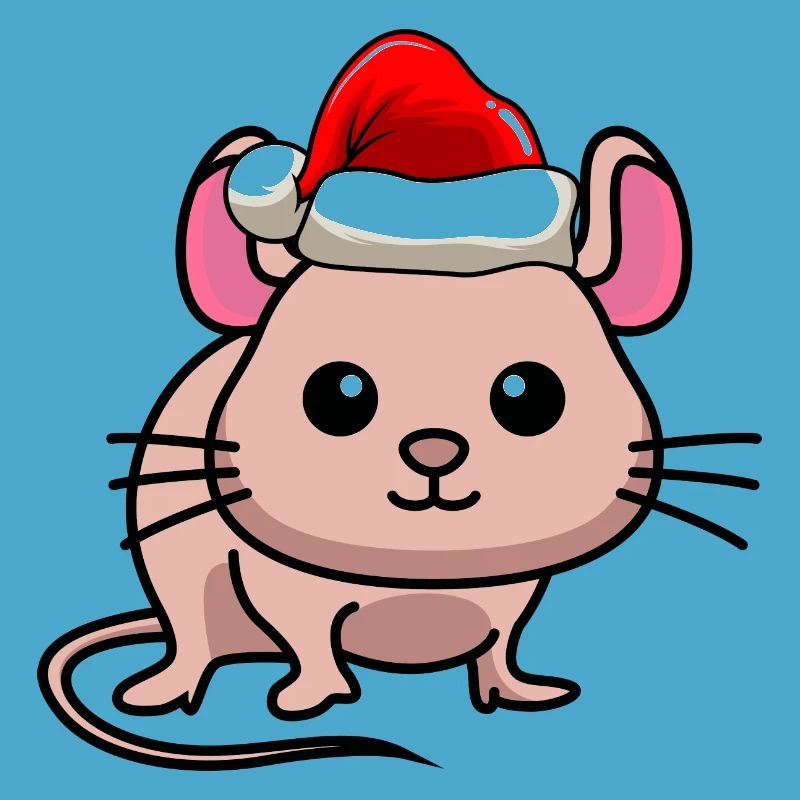 Souris BD Noël