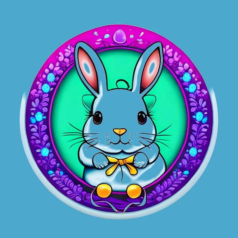 flashy Easter motif