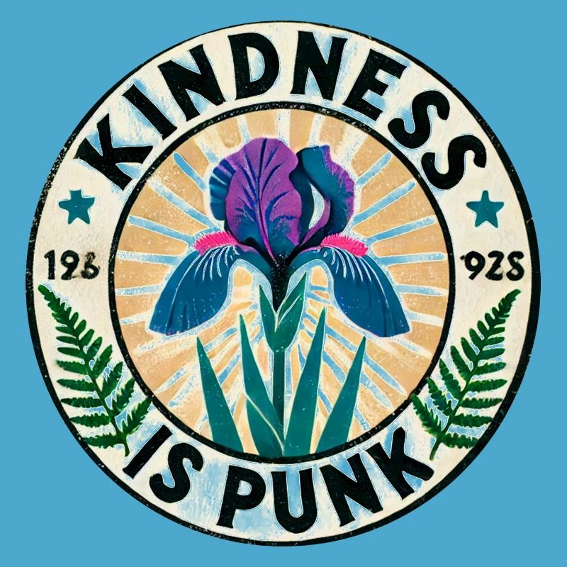 Kindness Is Punk Iris Patch