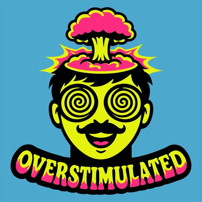 Overstimulated Neon Head