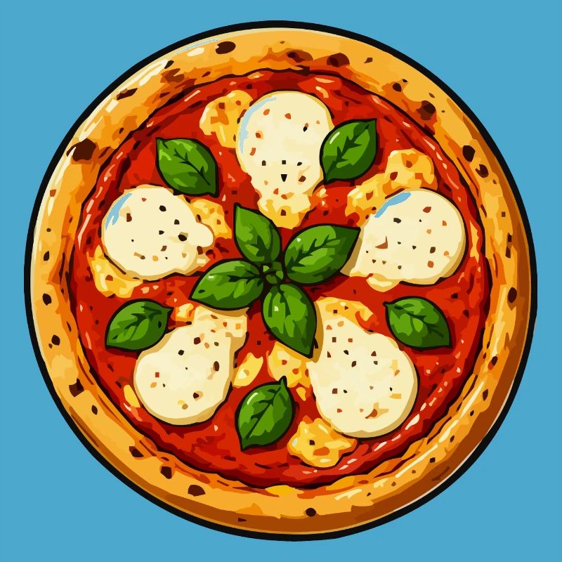 Basil Pizza Comic