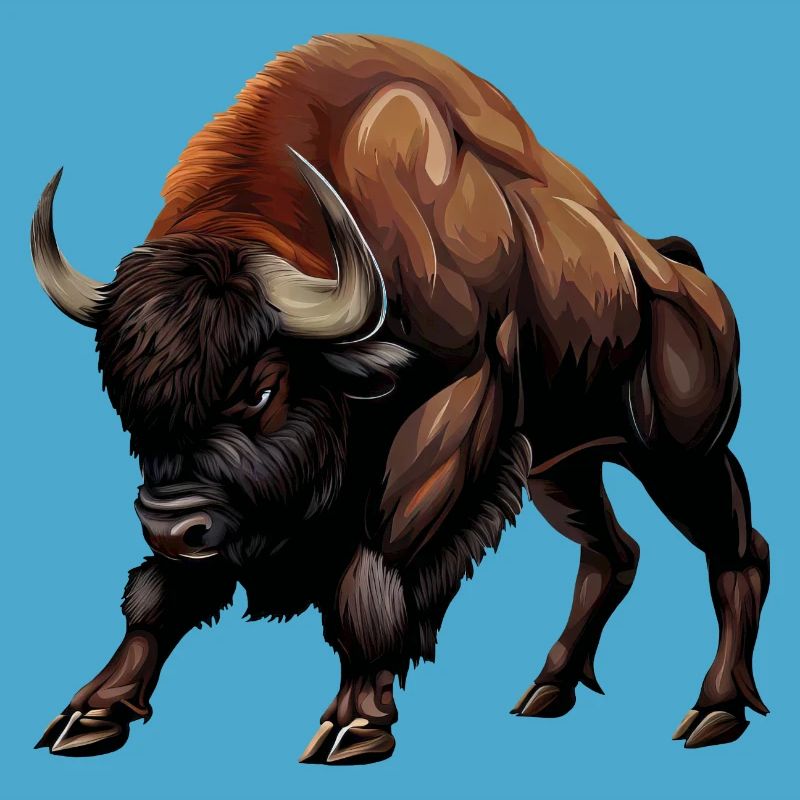 Vache, Buffle, Taureau, Bison - Conception animale