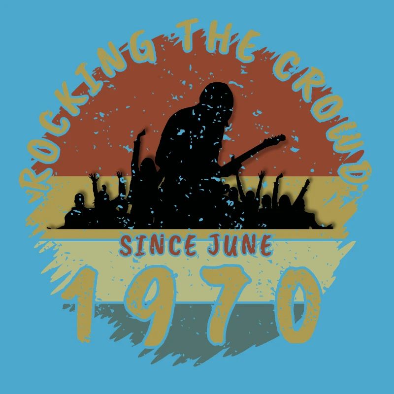 55. Geburtstag Rocking the crowd GIT 06/1970