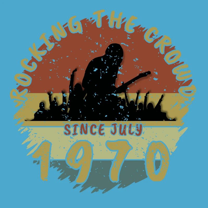 55. Geburtstag Rocking the crowd GIT 07/1970
