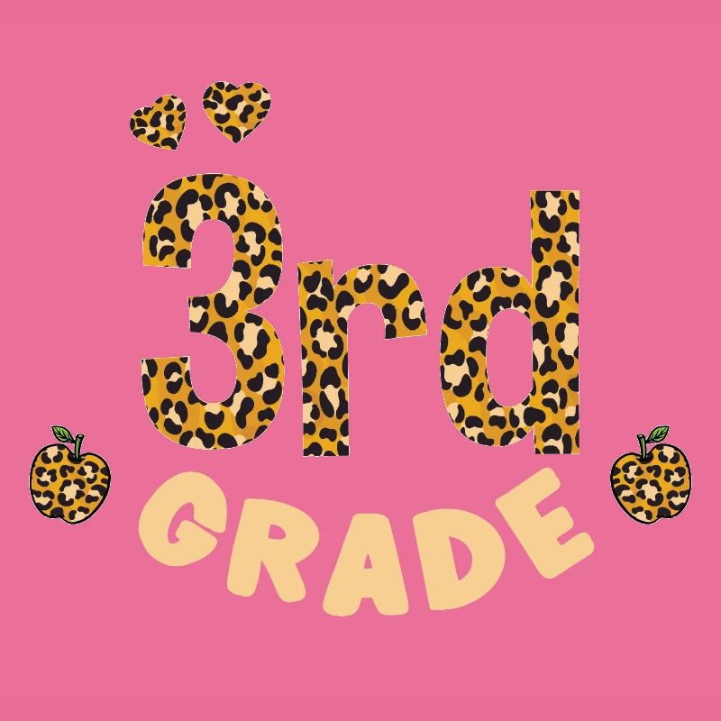 Hello 3rd Grade Leopard-Lehrer