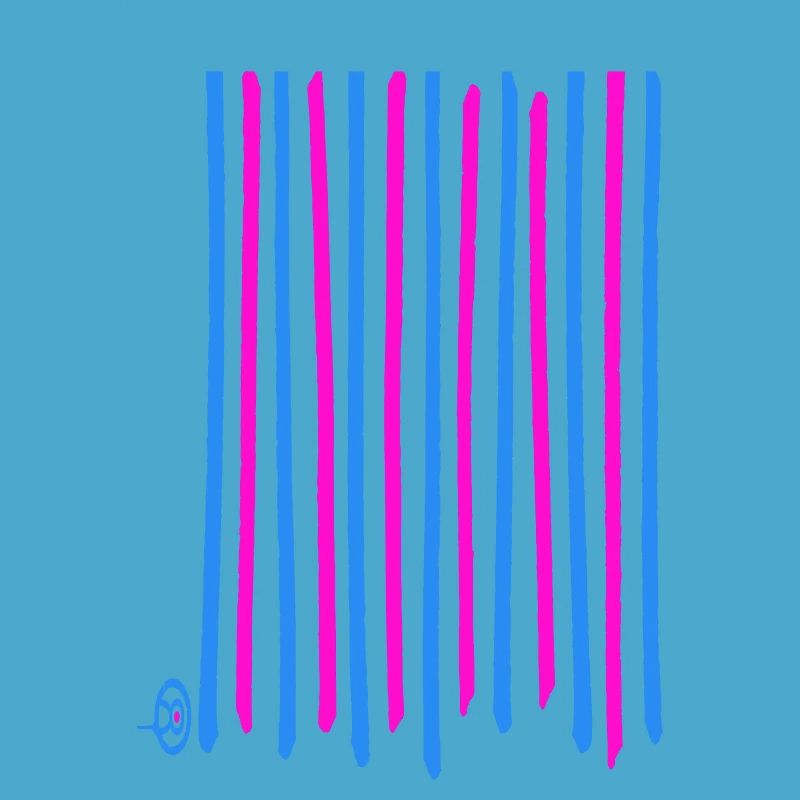 Sprayed graffiti lines, printing color freely selectable