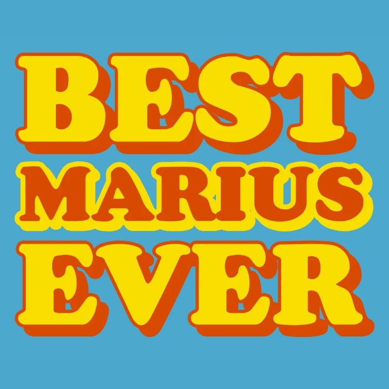 Funny gift with first name Marius