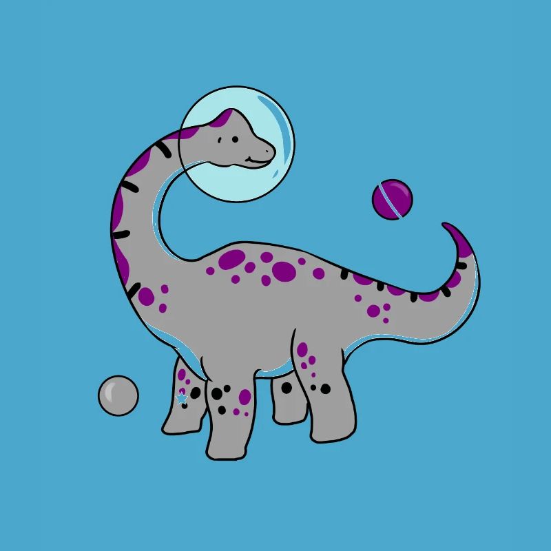 Ace Pride Dinosaur Asexual Space