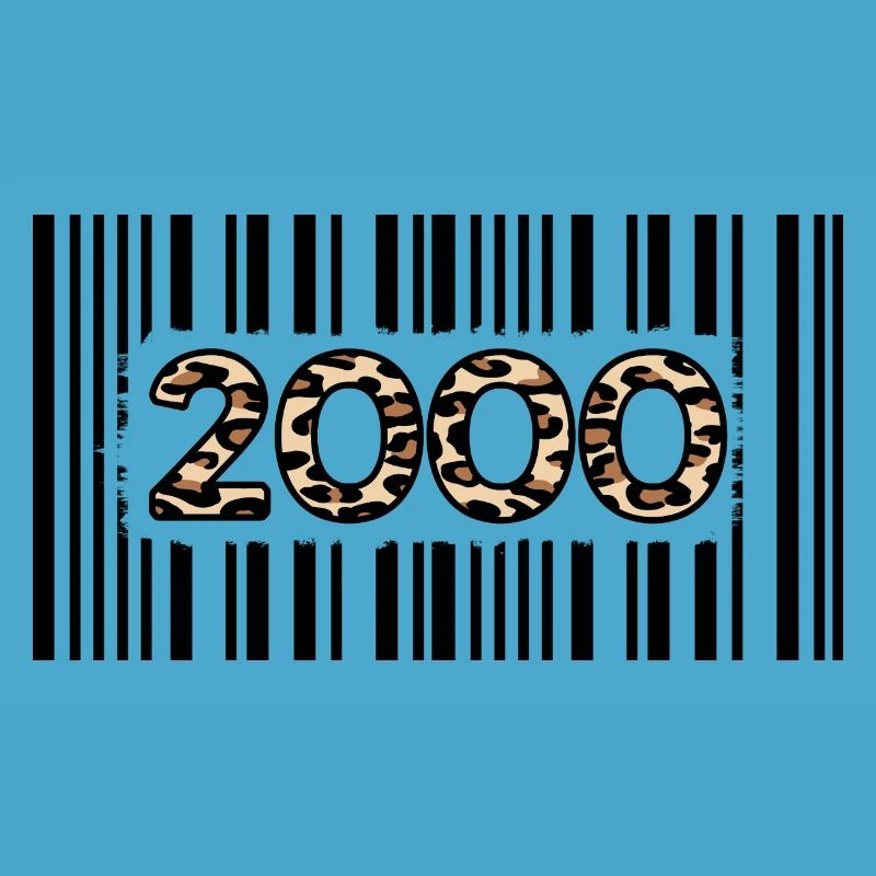2000 geburtstag 22 jahre jubiläum barcode leopard
