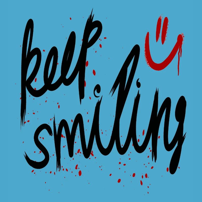 continue de sourire