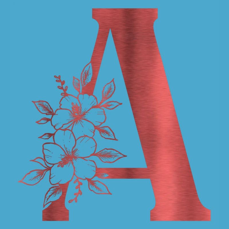 A Monogramm Buchstabe