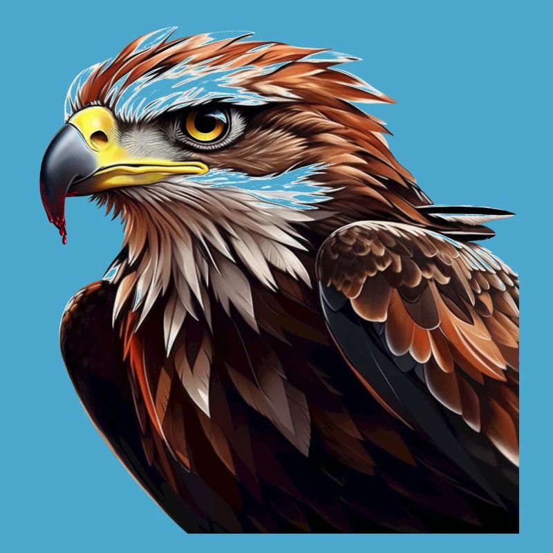 Powerful Eagle Head