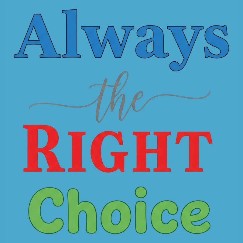 Conception typographique multicolore vive