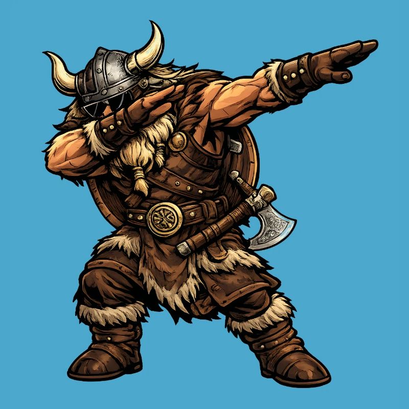 Dabbing Wikinger