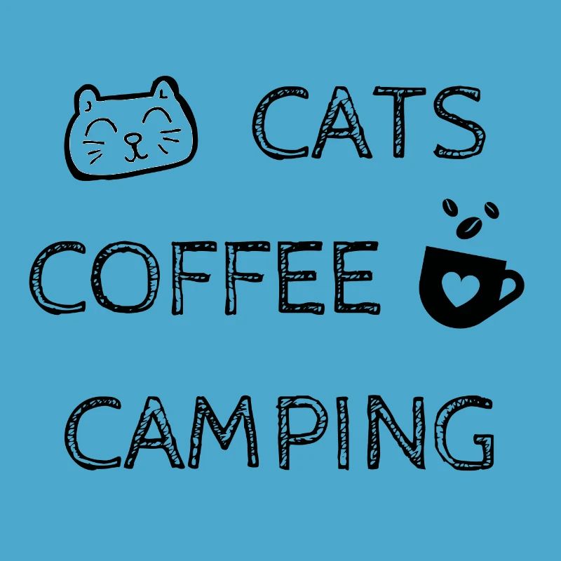 Chats. Café. Camping