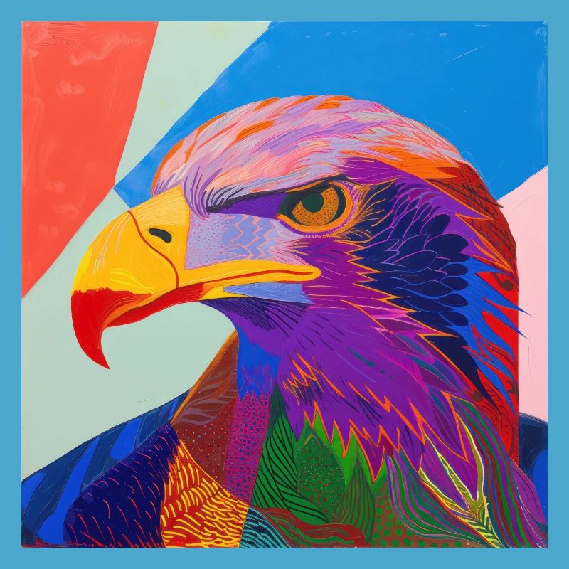 adler, vogel, bunt, tier, geschenk, geschenkidee