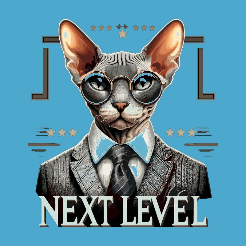 Cornish Rex Suit Next Level Cat Gift