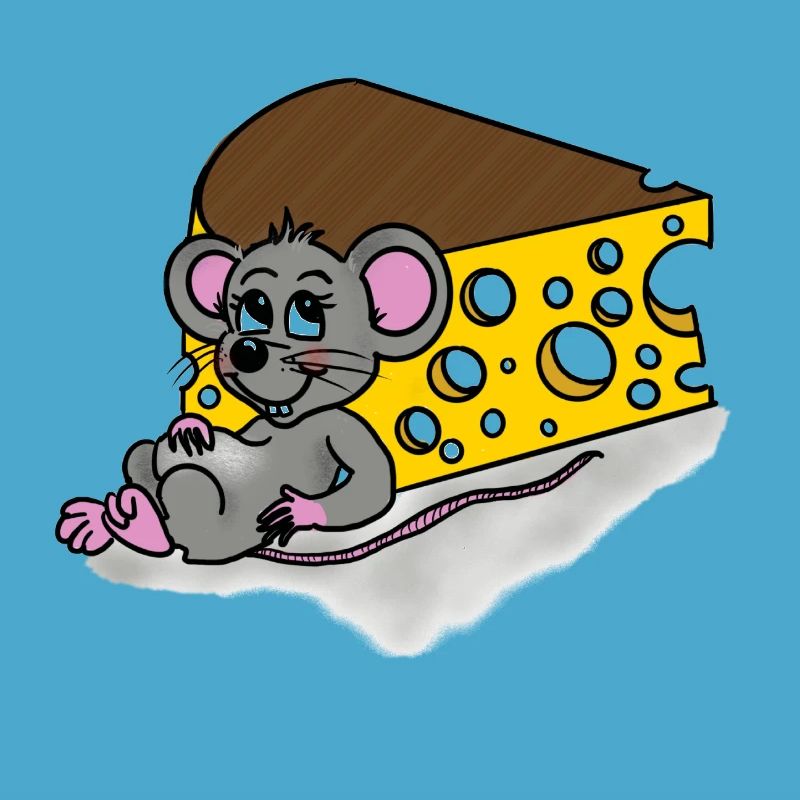 Souris et fromage
