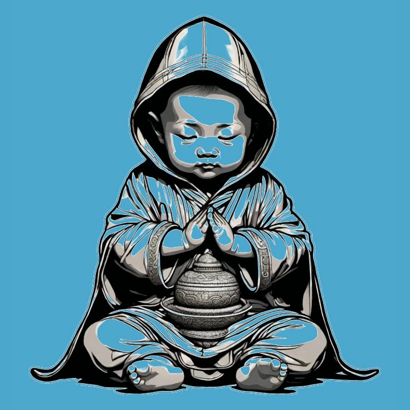 Mignon bébé Bouddha