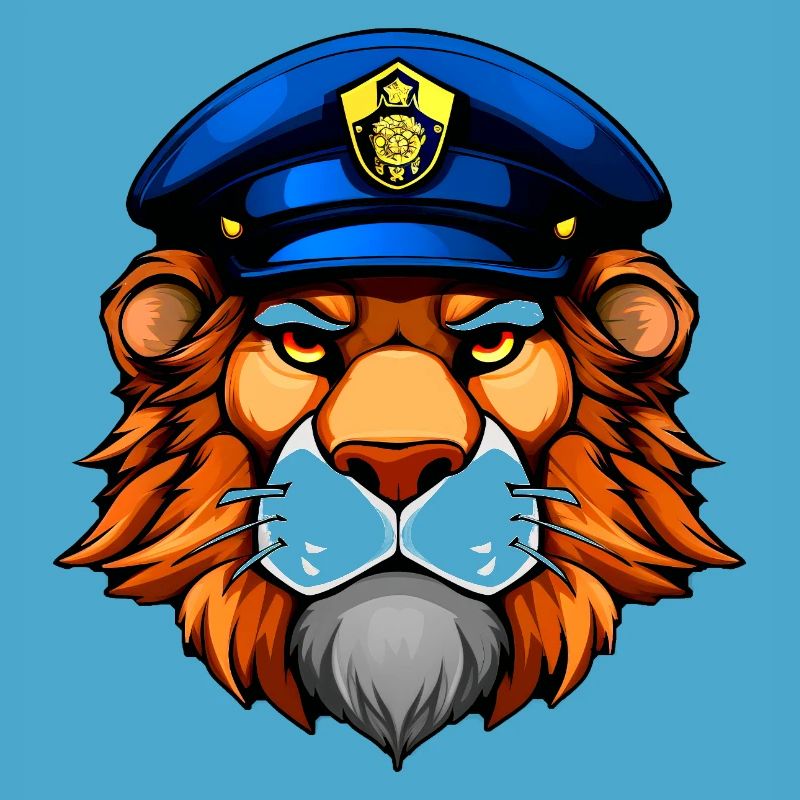 Polizei Löwe