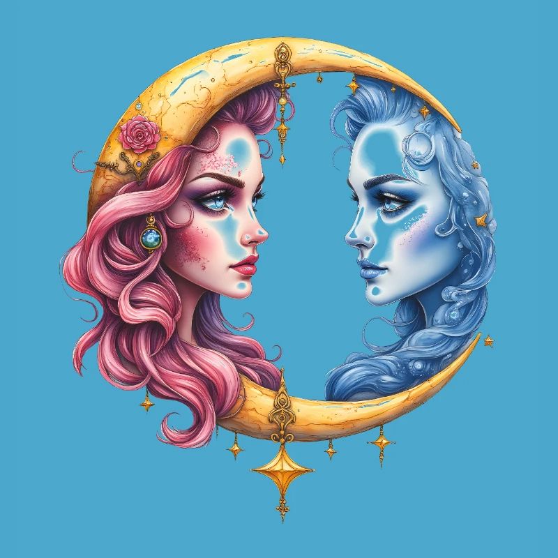 Twin Moon: Faces in Eclipse