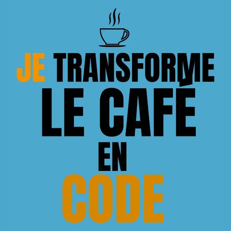 Je transforme le code en café