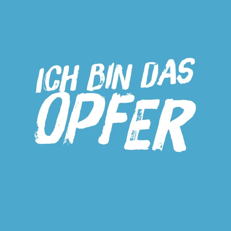 vor dir steht ein Opfer