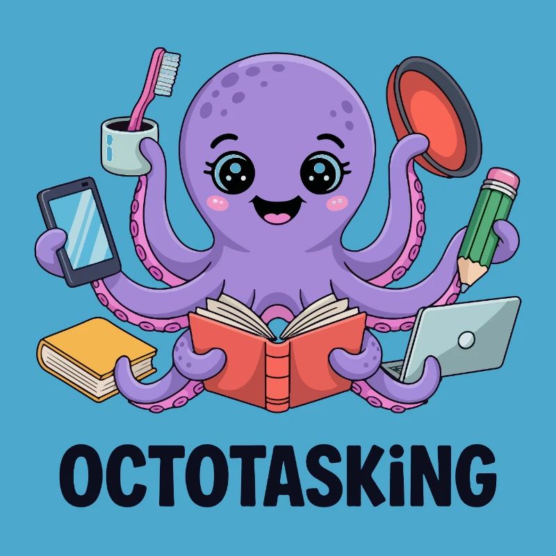 Octotasking Creature in Multitask Mode